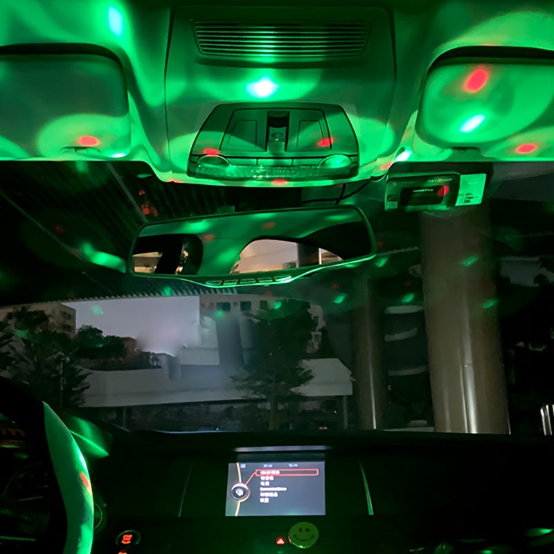USB Music Control Car Starry Night Light