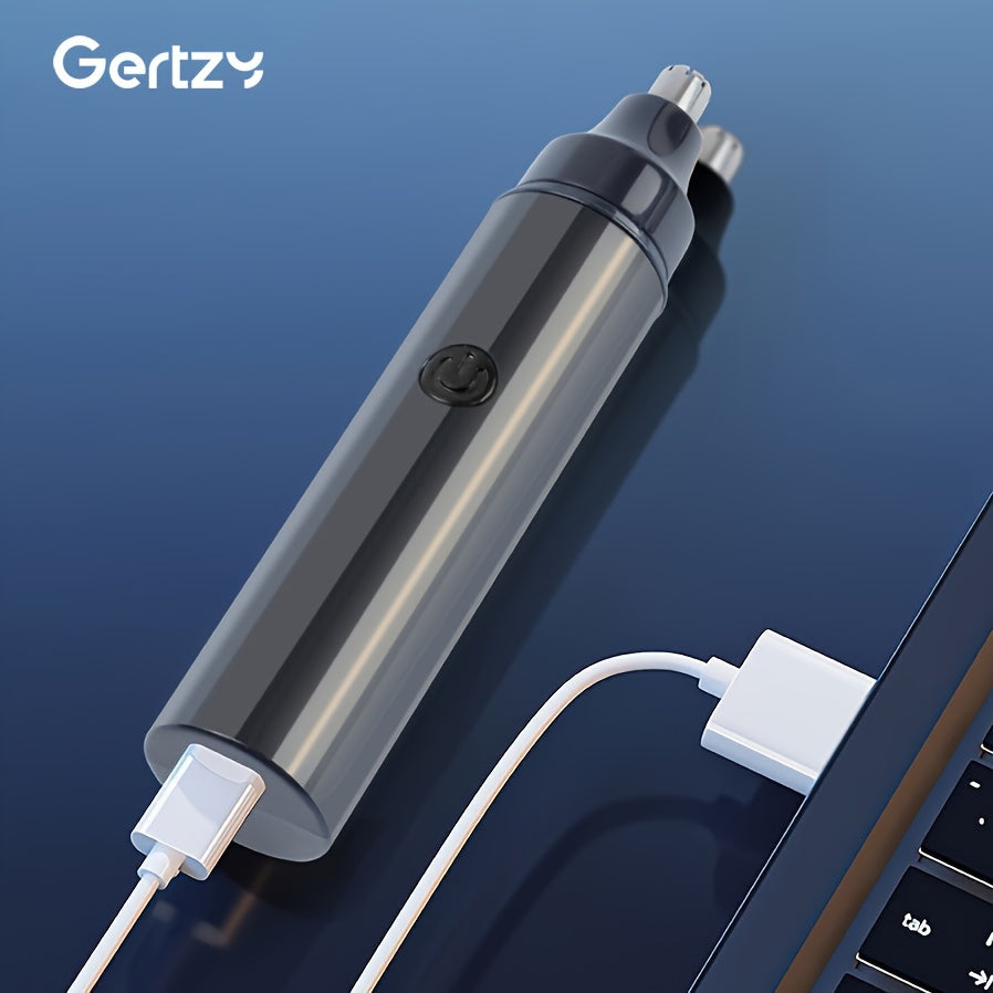 GERTZY Nose & Ear Hair Trimmer – Rechargeable USB Clipper - Clickilix