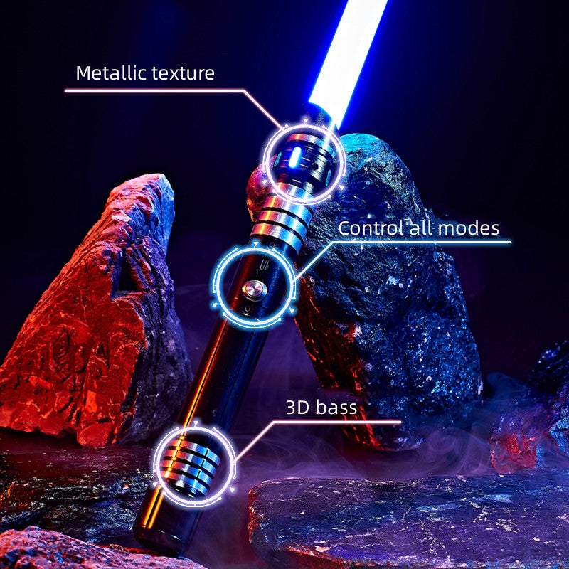 Rechargeable LED Light Sword with Metal Handle