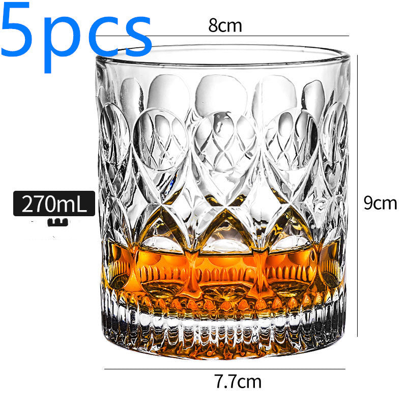 Crystal Whiskey Cocktail Glass – Elegant Bar Drinkware