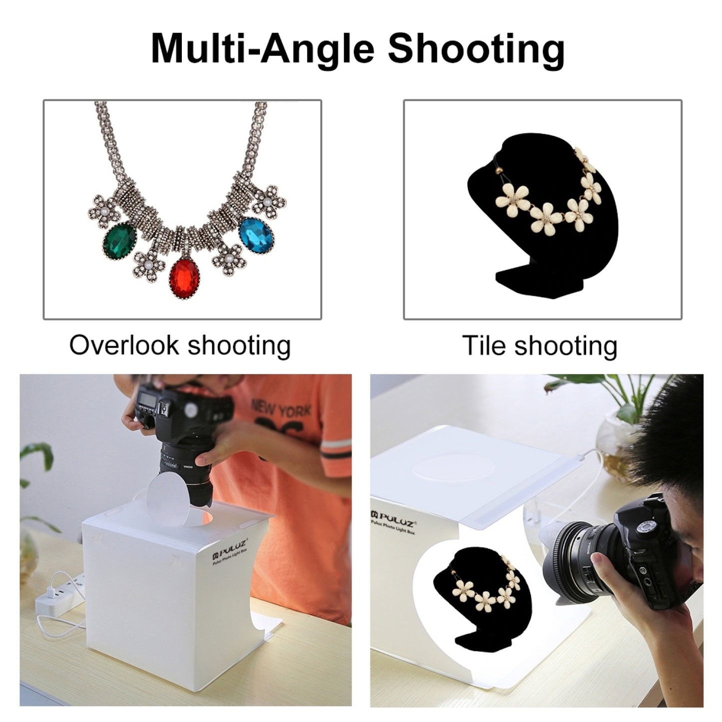 Portable LED Photo Studio Light Box