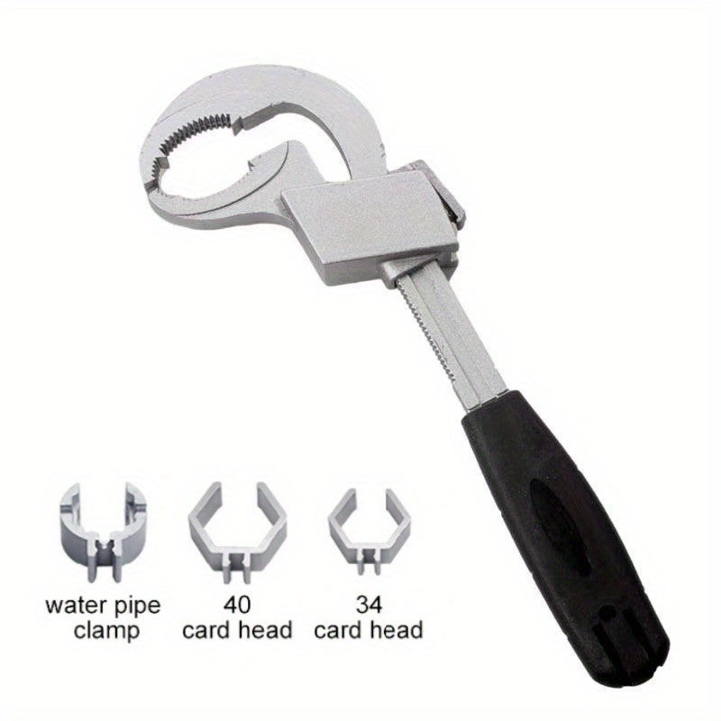 Universal Adjustable Wrench for Faucet & Sink Repairs - Clickilix