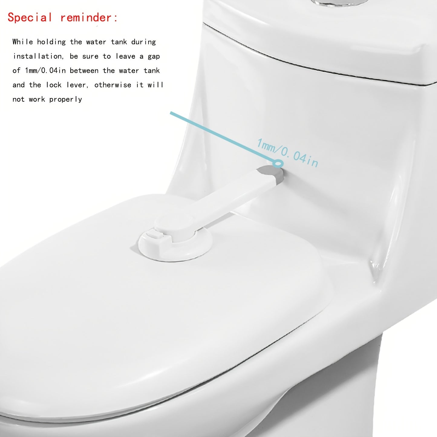Toilet Safety Lock – Child & Pet Proof Lid Lock