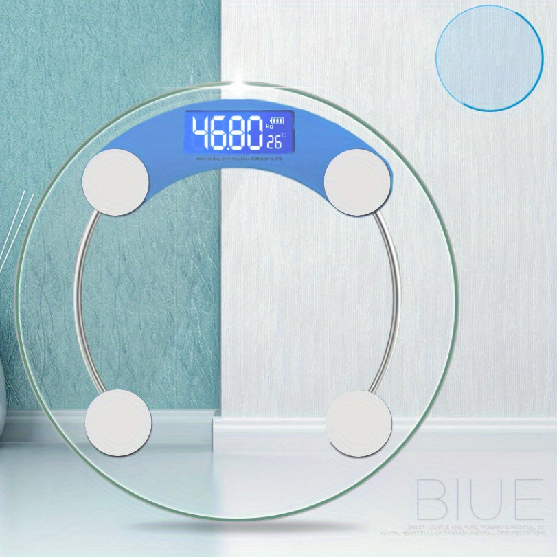 Smart Digital Bathroom Scale with LCD Display - Clickilix
