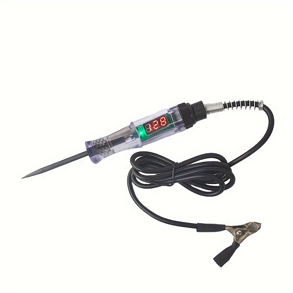 Car Circuit Tester Pen – DC Voltage Probe with LED Display - Clickilix