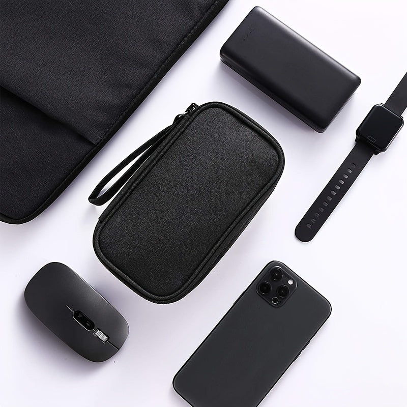 Waterproof Travel Cable Organizer Bag – Double Layer - Clickilix