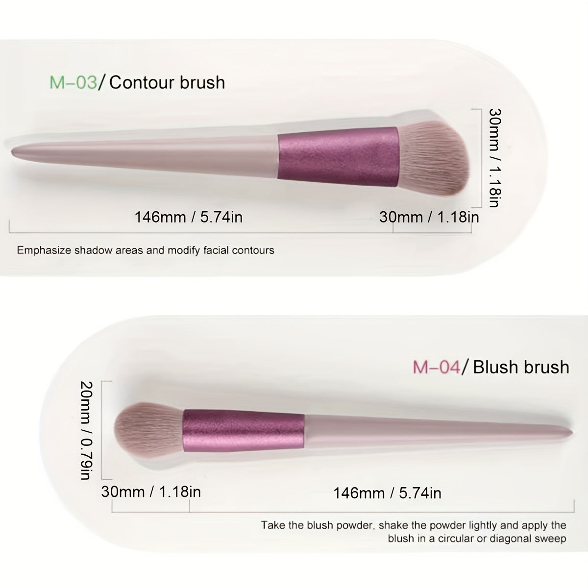 13pcs Soft Fluffy Makeup Brush Set