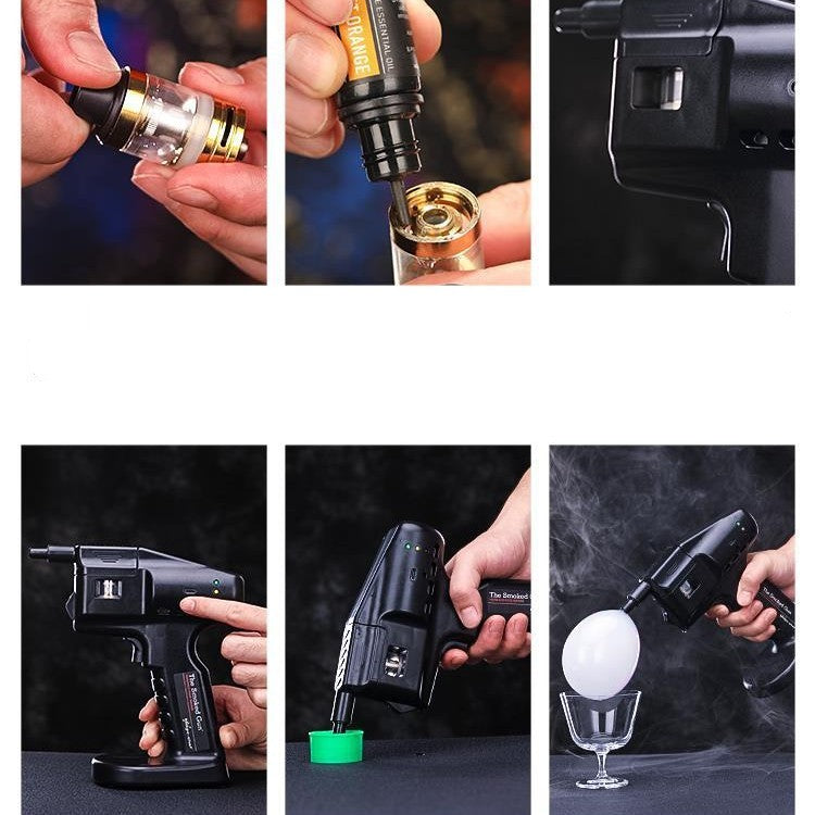Western Whiskey Smoking Hood Bubble Gun