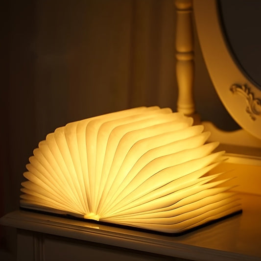 Rechargeable LED Folding Book Lamp