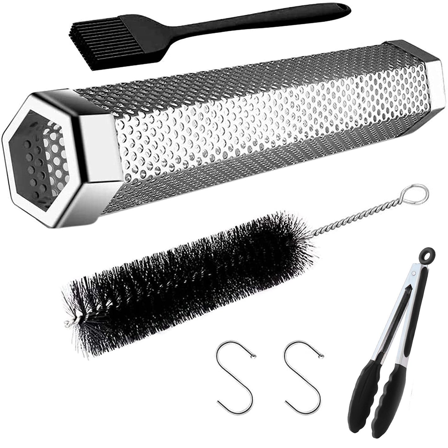 Stainless Steel BBQ Smoker Box for Grills