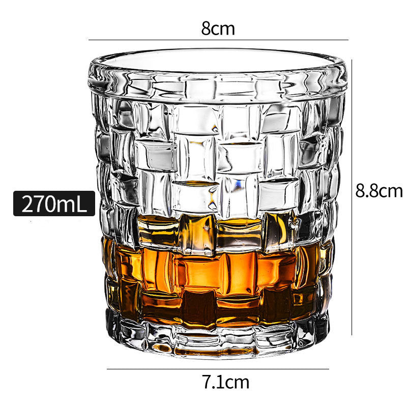 Crystal Whiskey Cocktail Glass – Elegant Bar Drinkware