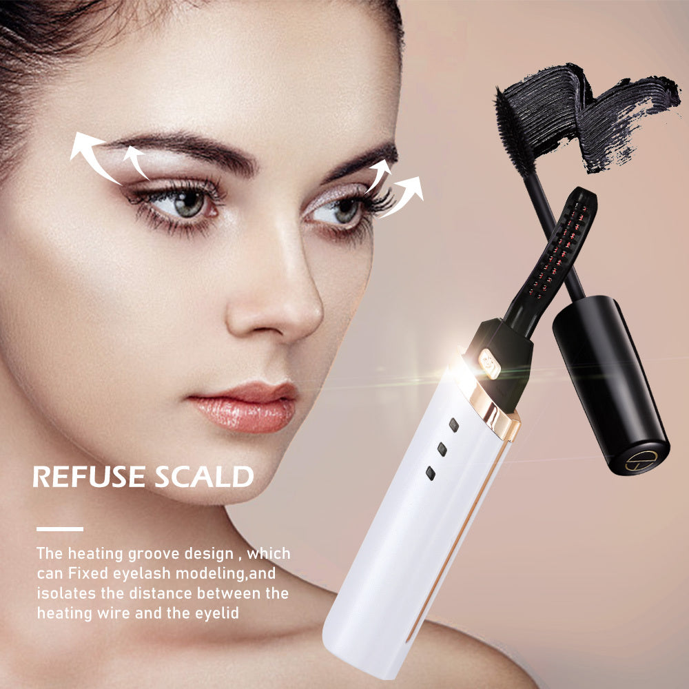Heated Electric Eyelash Curler – Long-Lasting Lift - Clickilix