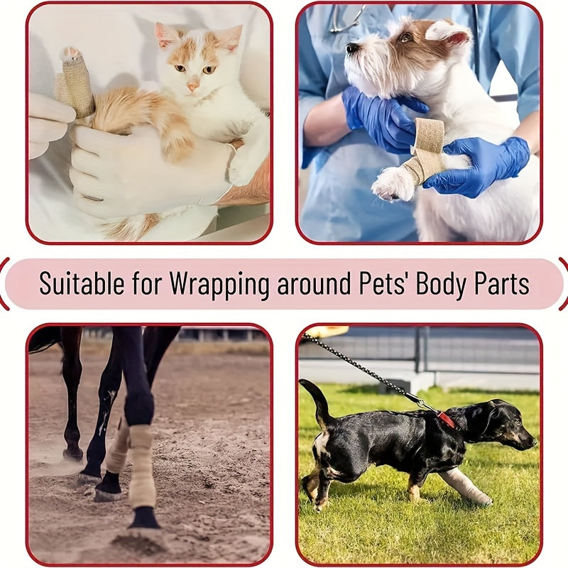 6pcs Self-Adhesive Bandage Wraps Set