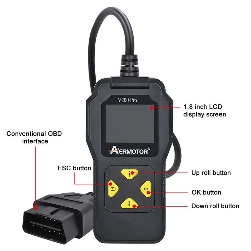 Engine Fault Diagnosis Tool – V317 OBD II EOBD Car Diagnostic Scanner