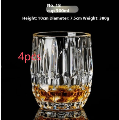Crystal Whiskey Cocktail Glass – Elegant Bar Drinkware