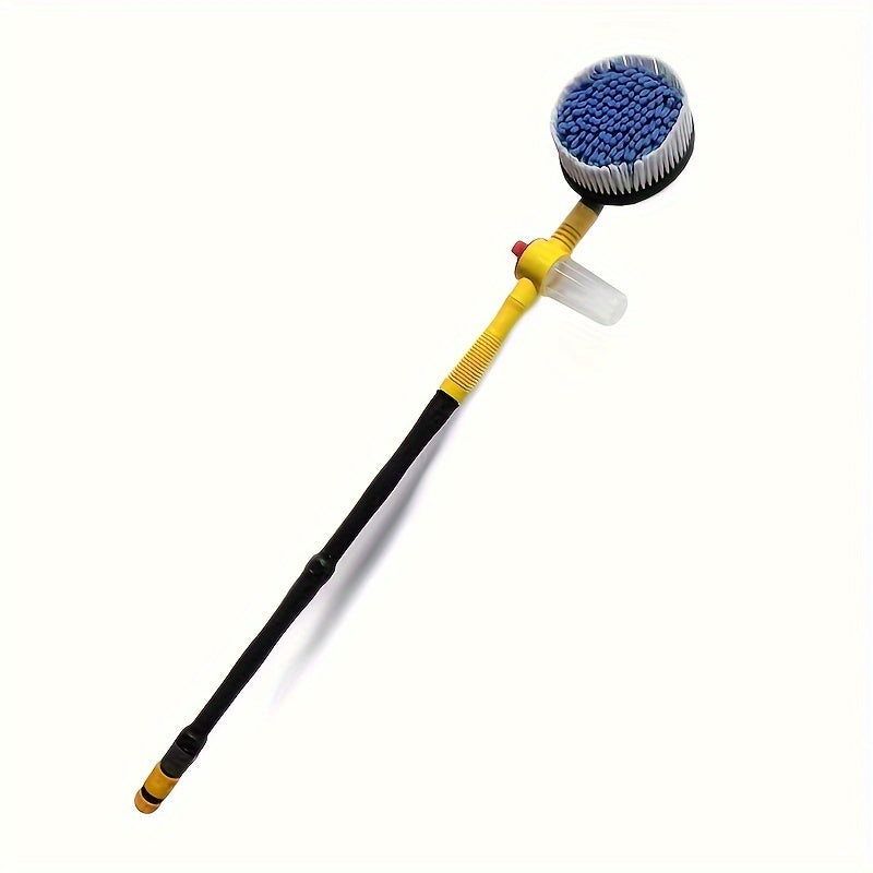 360° Spin Car Wash Brush Kit – Extendable with Spray Nozzle - Clickilix