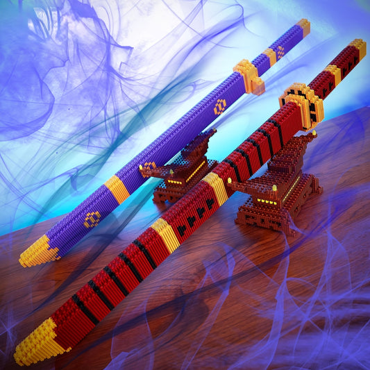 Anime Weapon Scabbard Building Block Set
