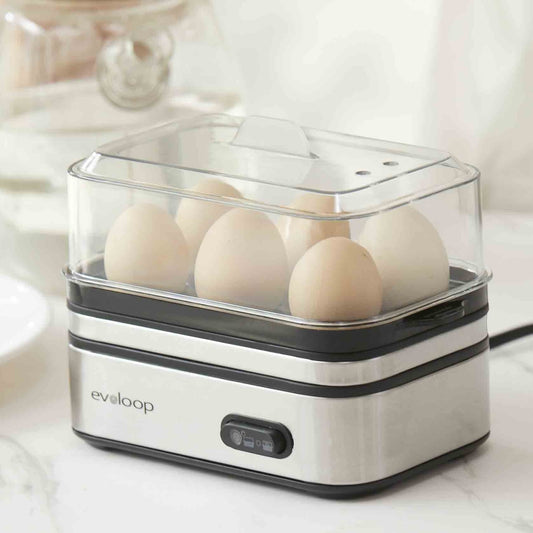Evoloop Rapid Egg Cooker with Auto Shut Off