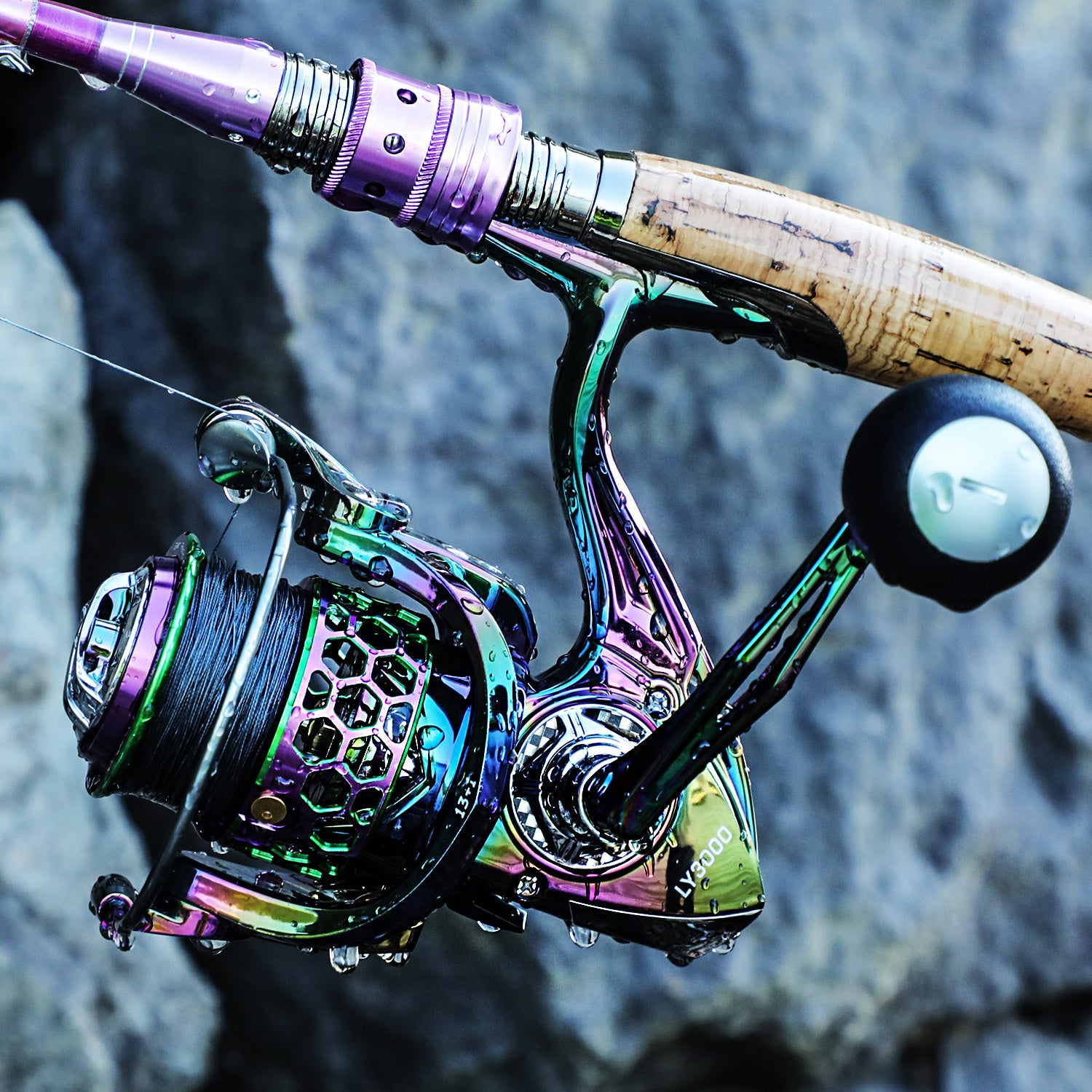 Sougayilang Ultra Smooth Spinning Fishing Reel, 13+1BB - Clickilix