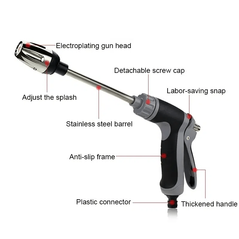 Portable High Pressure Water Spray Gun