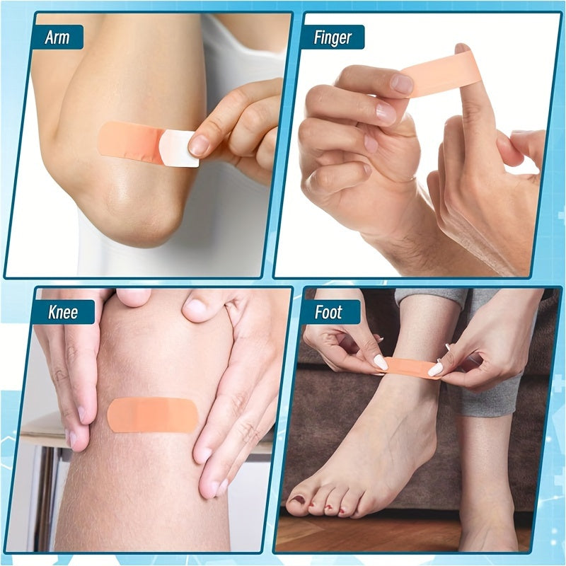 180/360pcs Assorted Fabric Adhesive Bandages