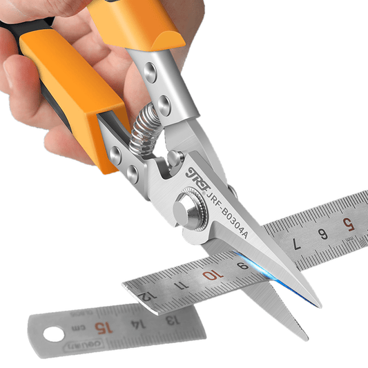 Heavy-Duty Industrial Shears for Metal & PVC Cutting - Clickilix