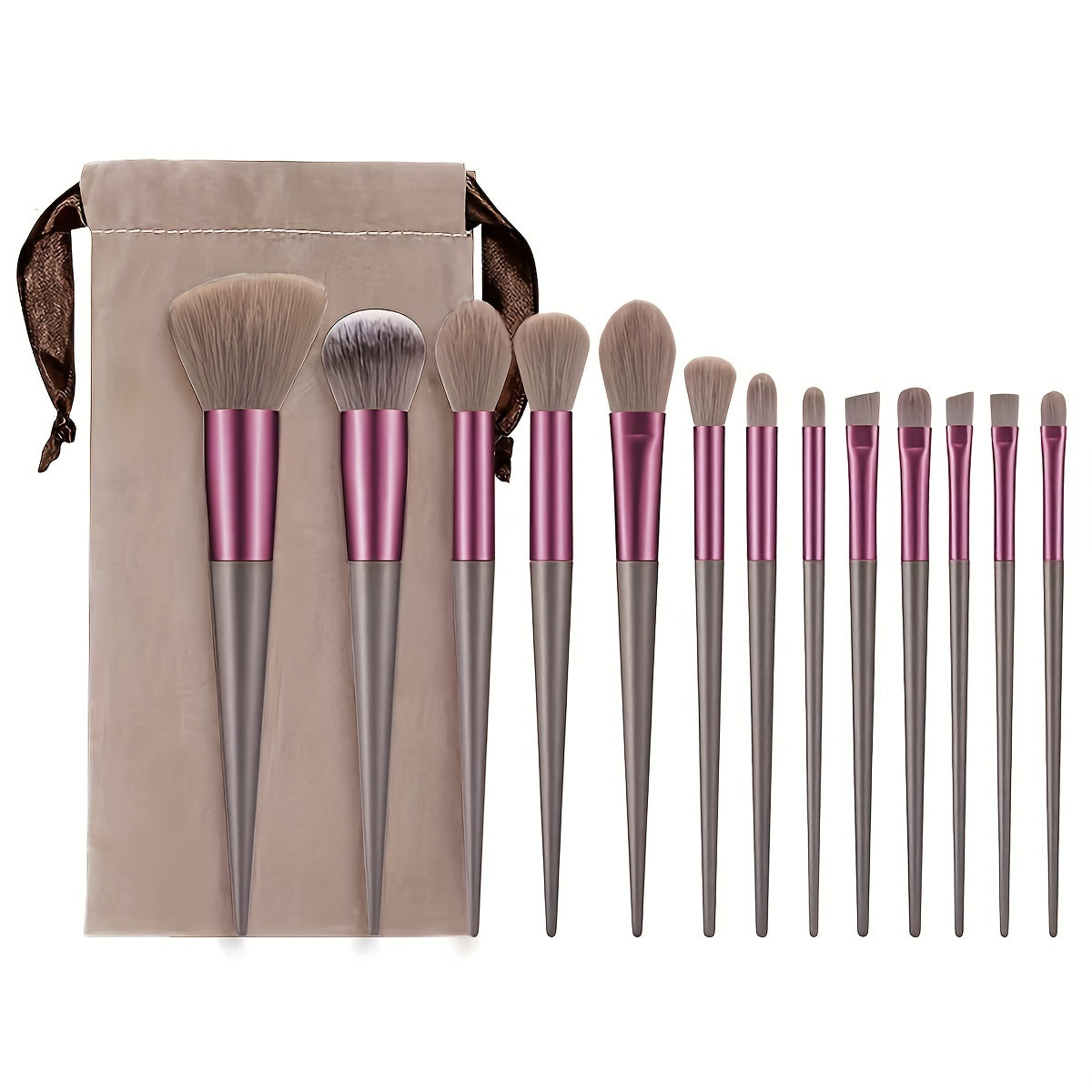 13pcs Soft Fluffy Makeup Brush Set