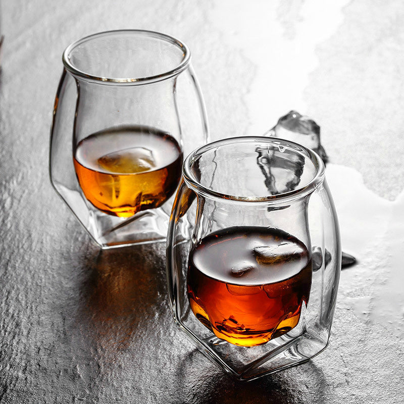 Crystal Whiskey Glass Elegant Tumbler for Spirits