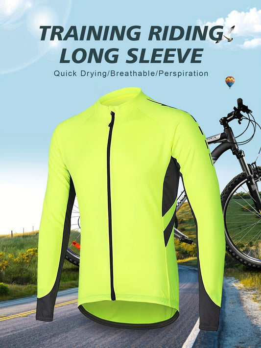 Men’s Elite Cycling Jersey – Quick-Dry, Full Zip, Pockets
