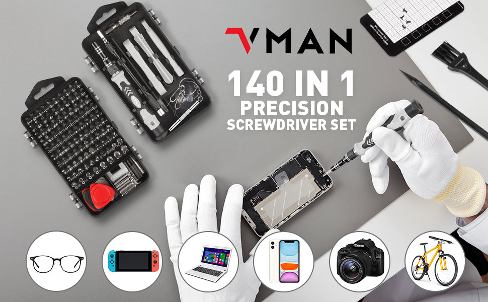 WOZOBUY Magnetic Screwdriver Set – One Kit, Every Fix!