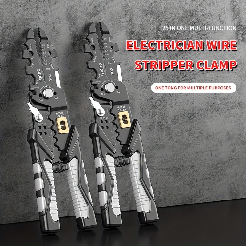 Multifunctional Crimping & Wire Stripping Pliers Tool - Clickilix