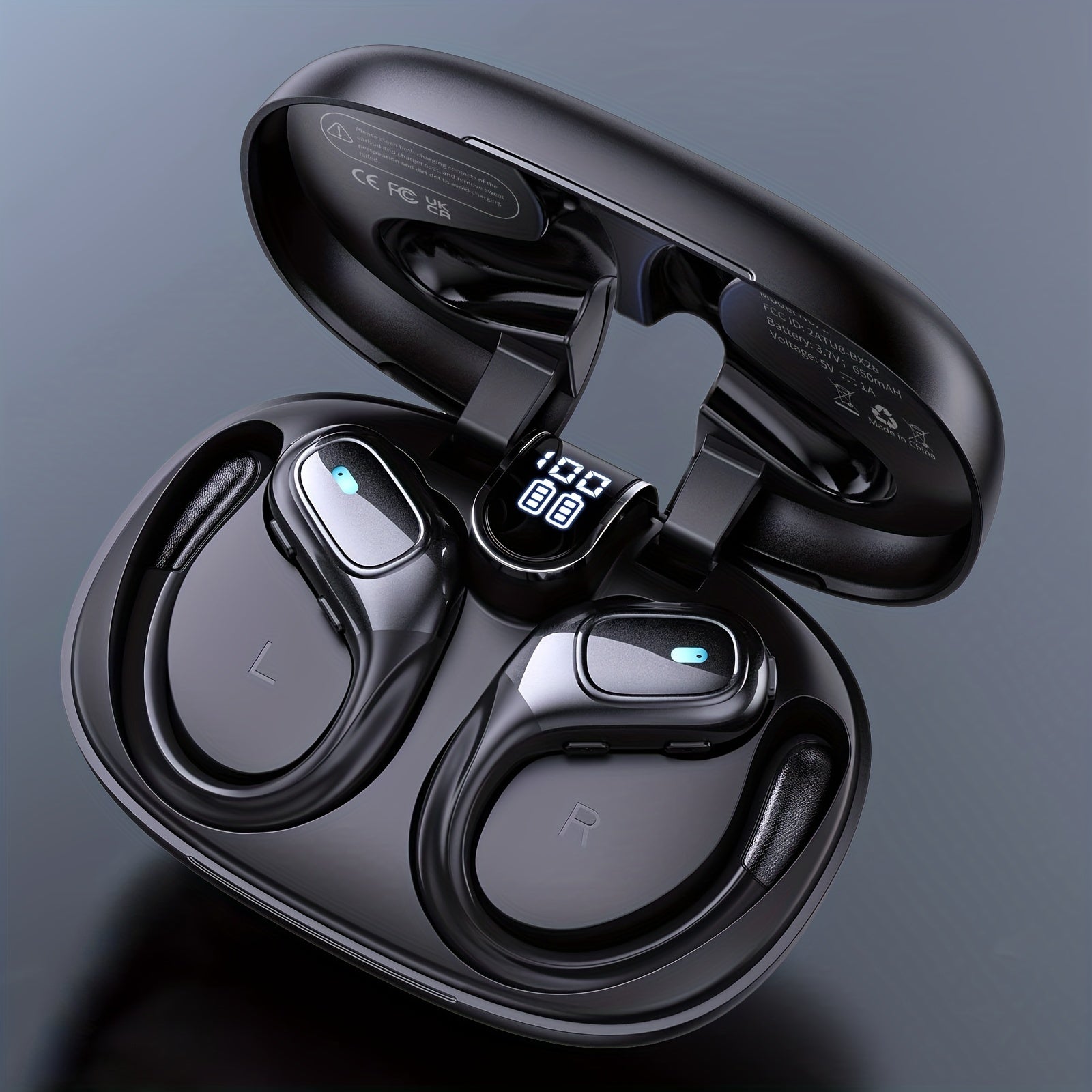 Supreme Wireless Sport Earbuds – 75Hr Battery & HD Audio - Clickilix