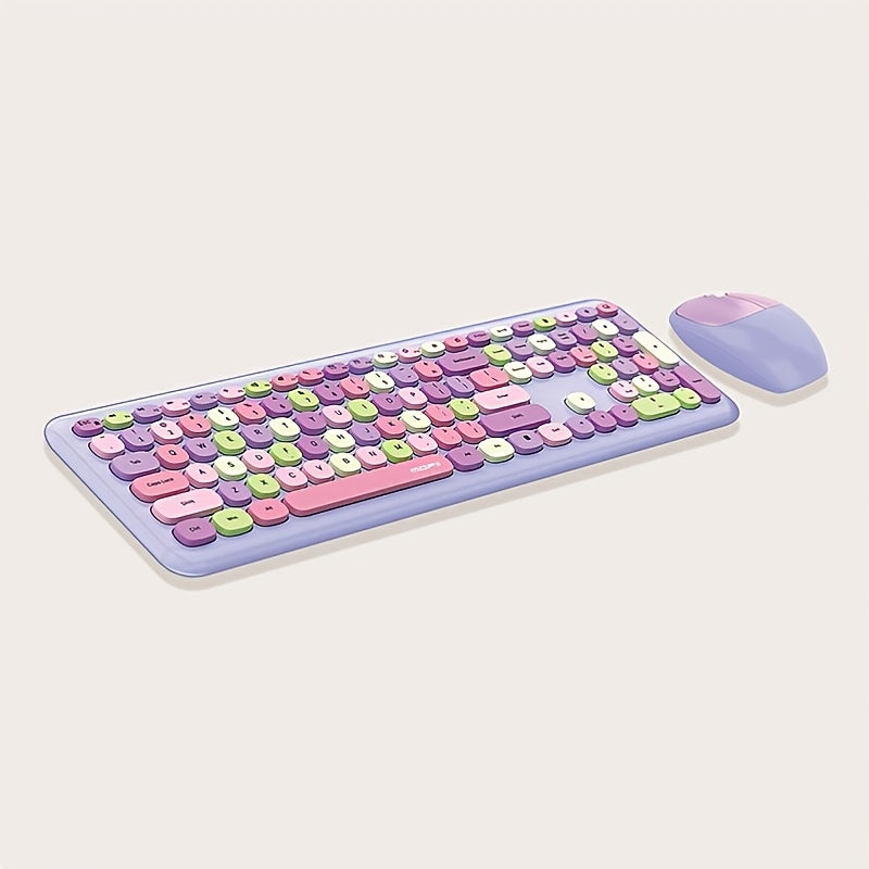 Silent USB Wireless Keyboard and Mouse Set - Clickilix