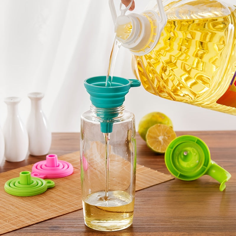 Large Universal Silicone Car Oil Funnel