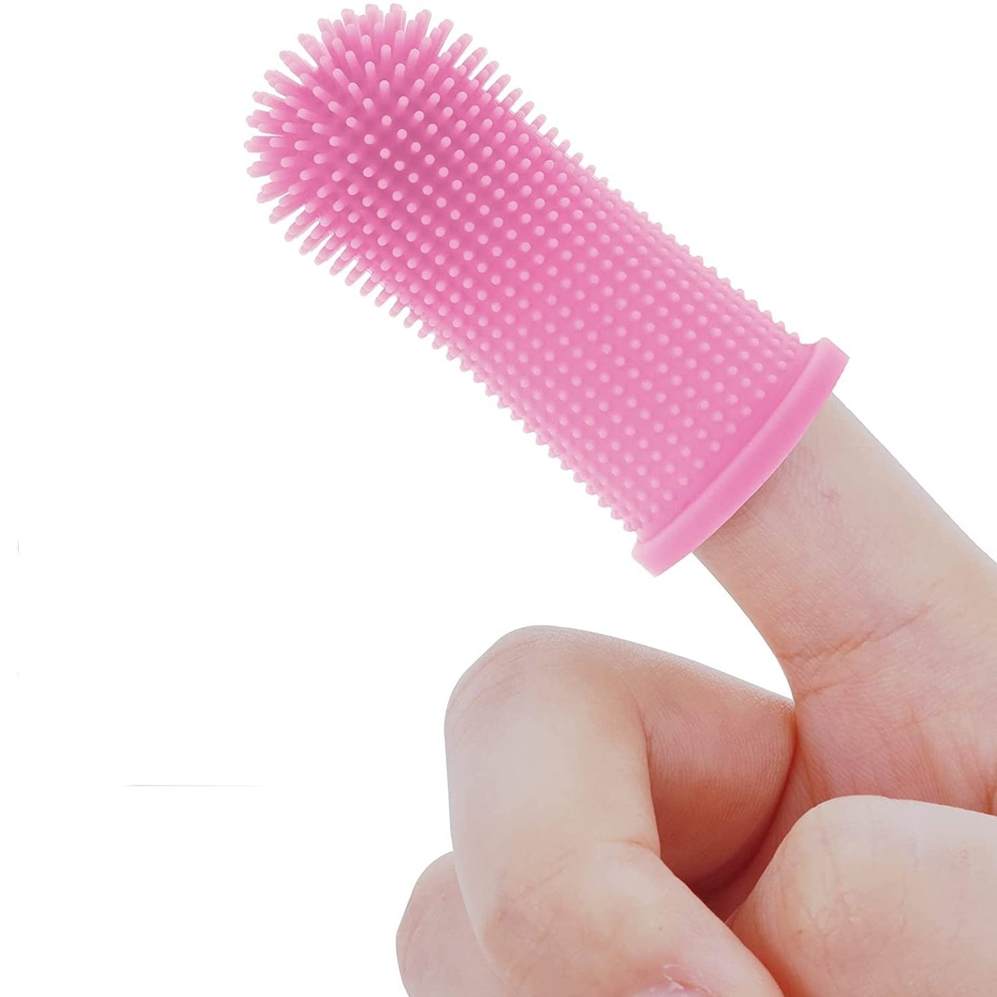 Soft Silicone Pet Toothbrush for Dogs & Cats - Clickilix