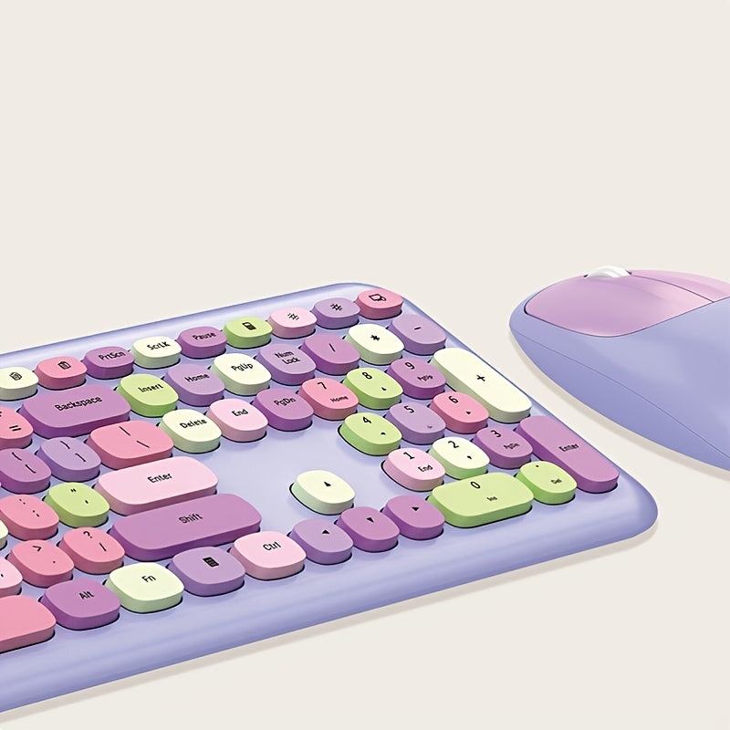 Silent USB Wireless Keyboard and Mouse Set - Clickilix