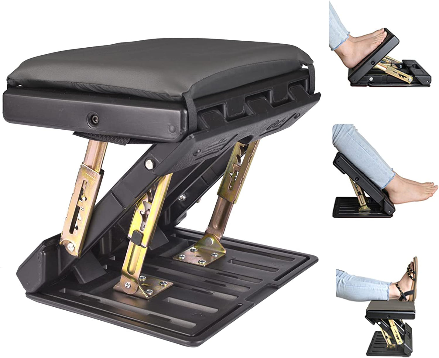 Ergonomic Adjustable Footrest for Office & Home