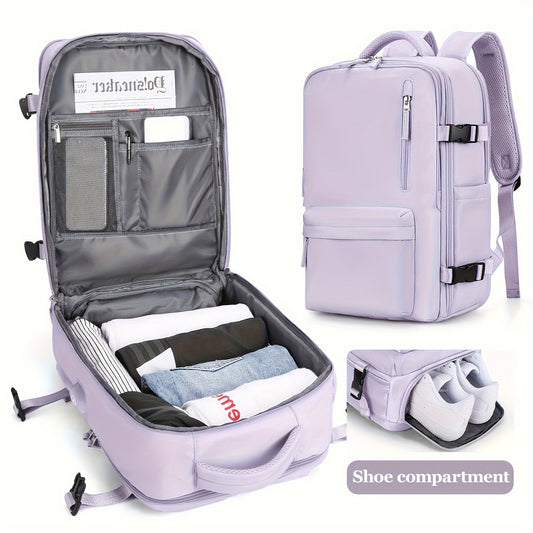 Large Waterproof Travel & Hiking Backpack