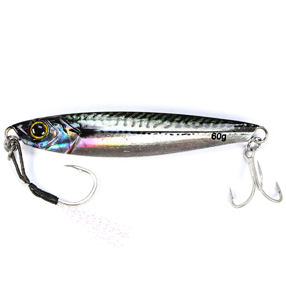 3D Metal Pencil Lure Bait with Dual Sharp Hooks - Clickilix
