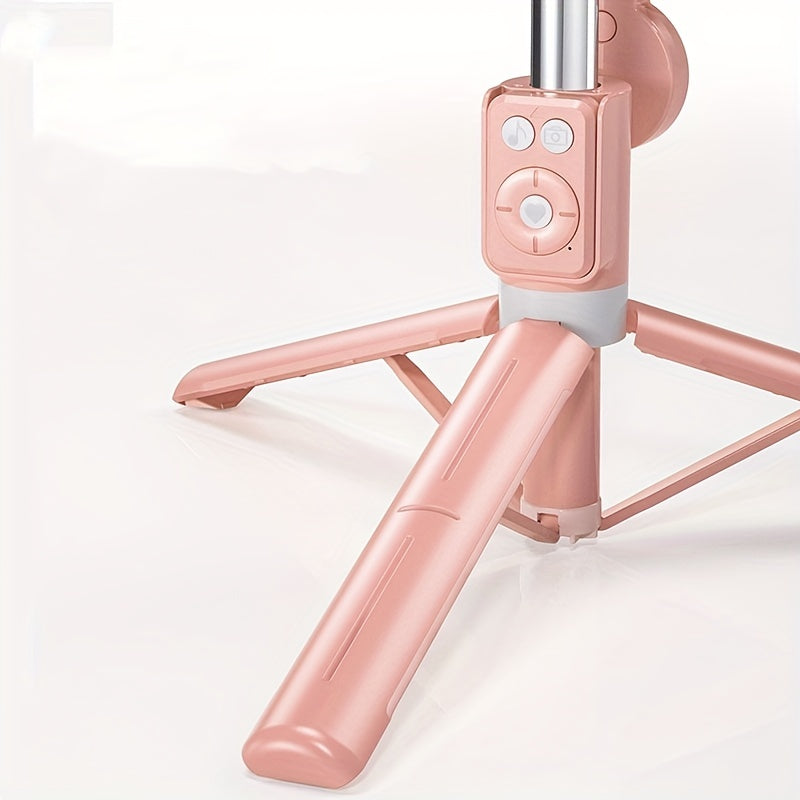 Remote Selfie Stick Tripod with Fill Light