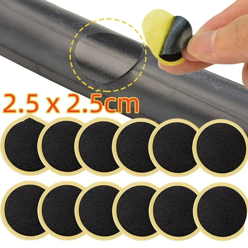 30PCS Glue-Free Tire Patches – Quick Motorcycle Repair