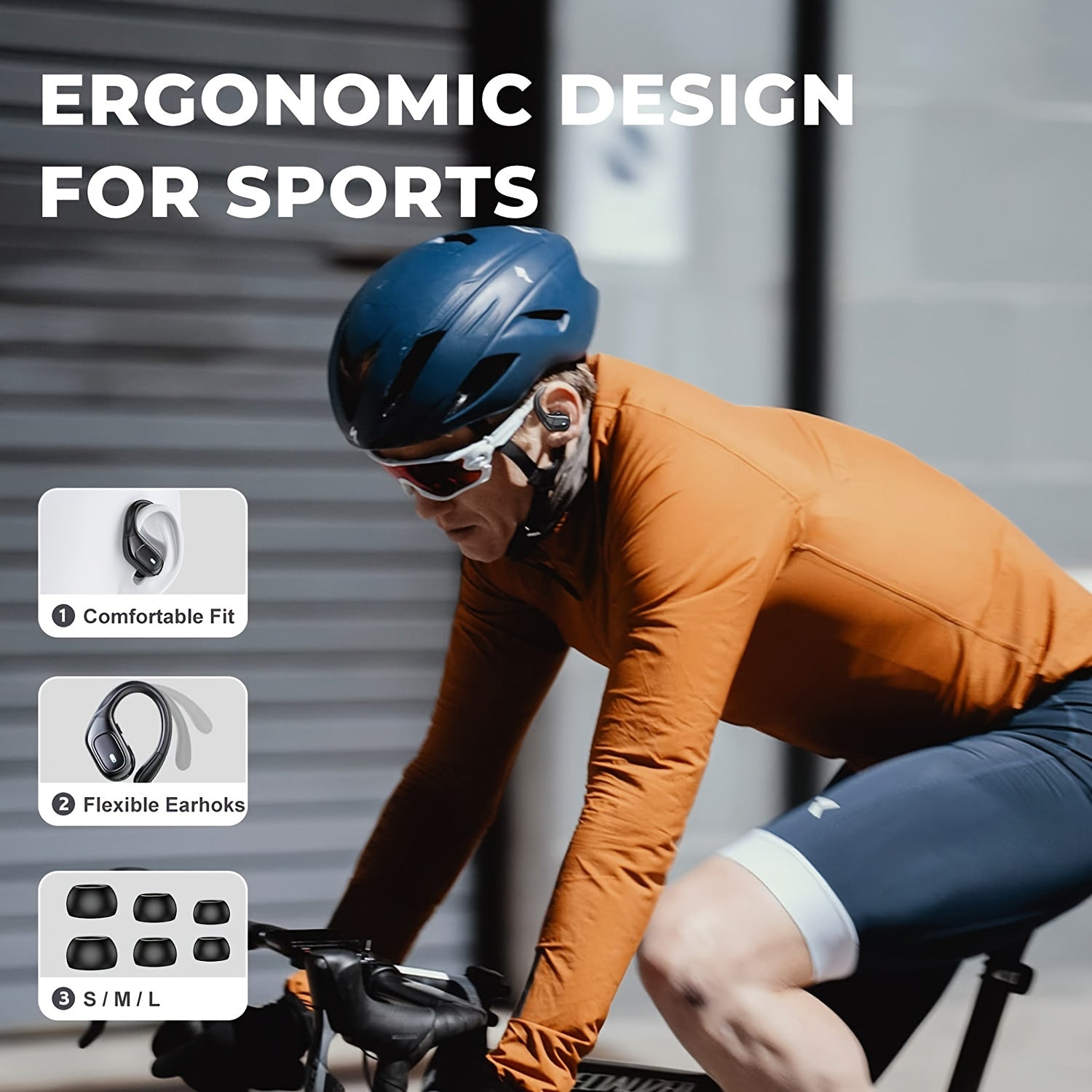 Supreme Wireless Sport Earbuds – 75Hr Battery & HD Audio - Clickilix