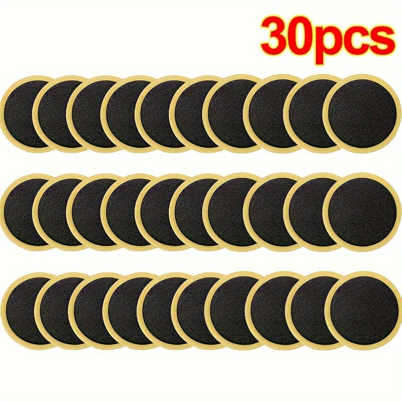 30PCS Glue-Free Tire Patches – Quick Motorcycle Repair