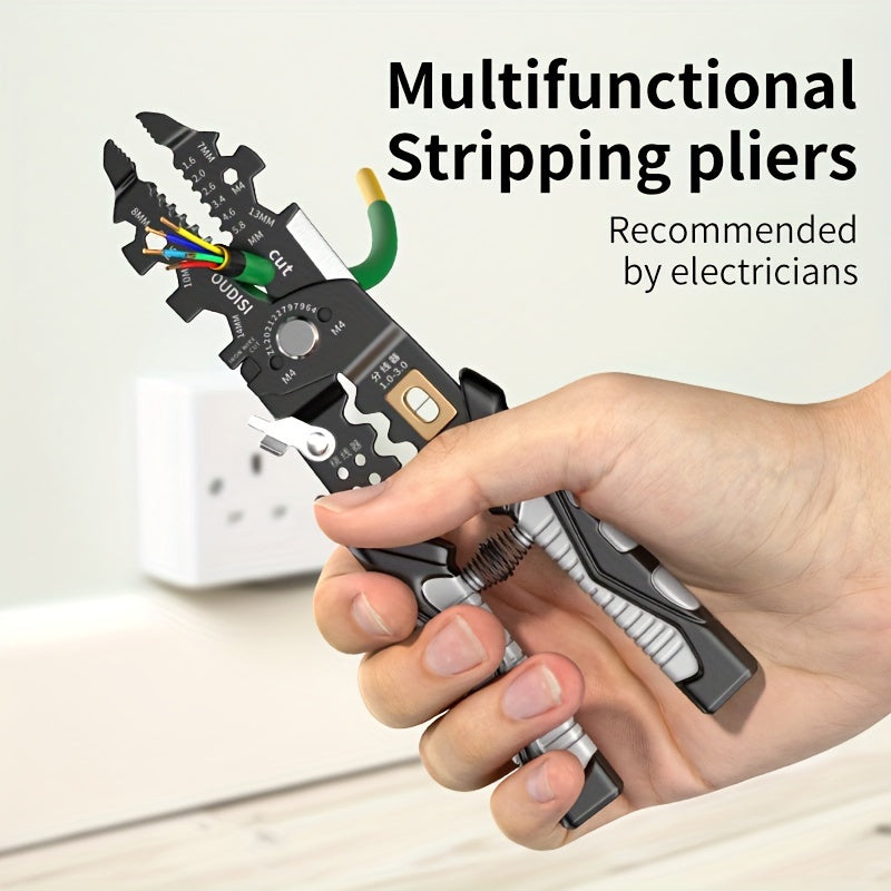 Multifunctional Crimping & Wire Stripping Pliers Tool - Clickilix