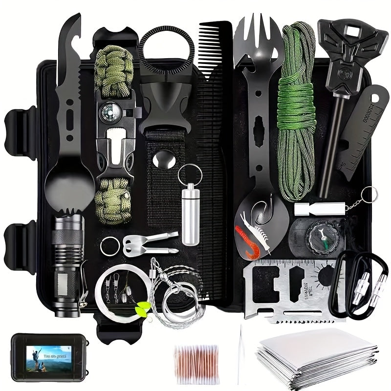 158pcs Survival Kit with 20 Insulation Blankets