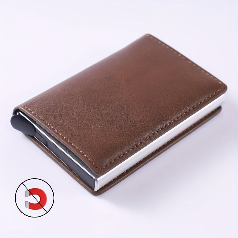 Men's RFID Blocking Card Holder – 6 Slots