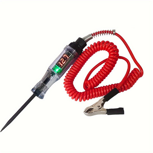 Car Circuit Tester Pen – DC Voltage Probe with LED Display - Clickilix