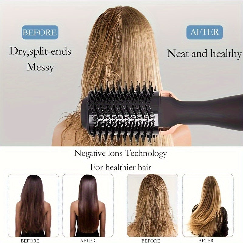 3-in-1 Hot Air Brush Hair Dryer Tool