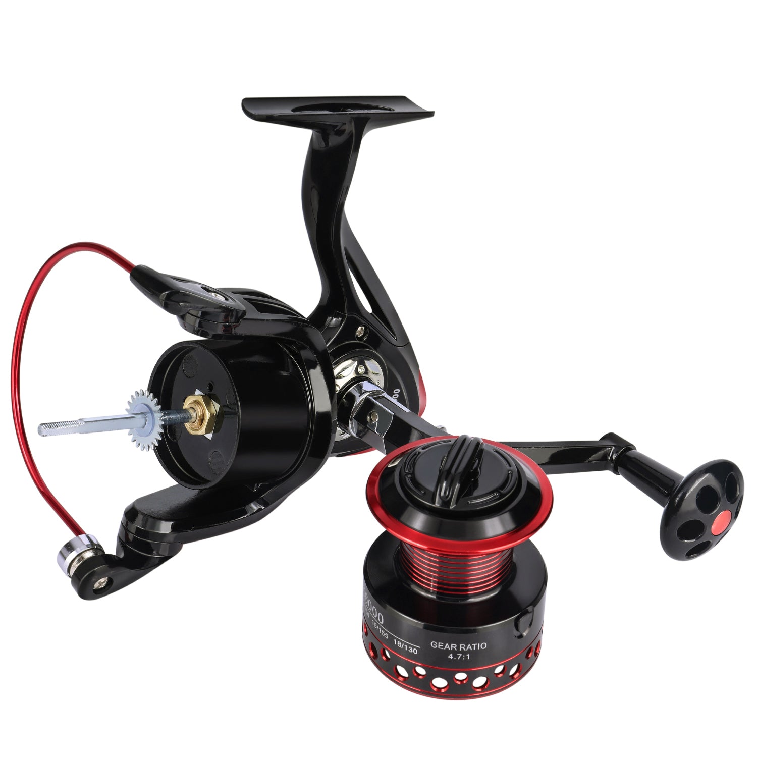 Sougayilang High-Speed Spinning Reel 5.2:1 Gear Ratio - Clickilix
