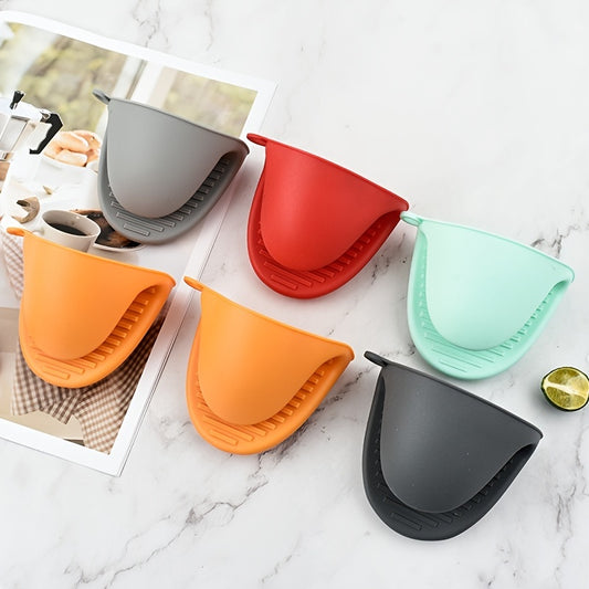 Silicone Anti-Scald Oven Mitt – Heat-Resistant Microwave Glove - Clickilix